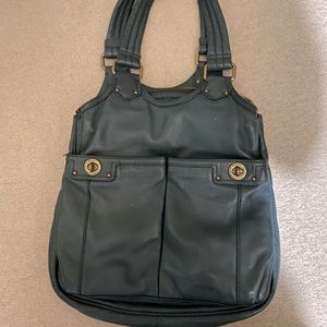 Teal, Marc Jacob bag, double pockets